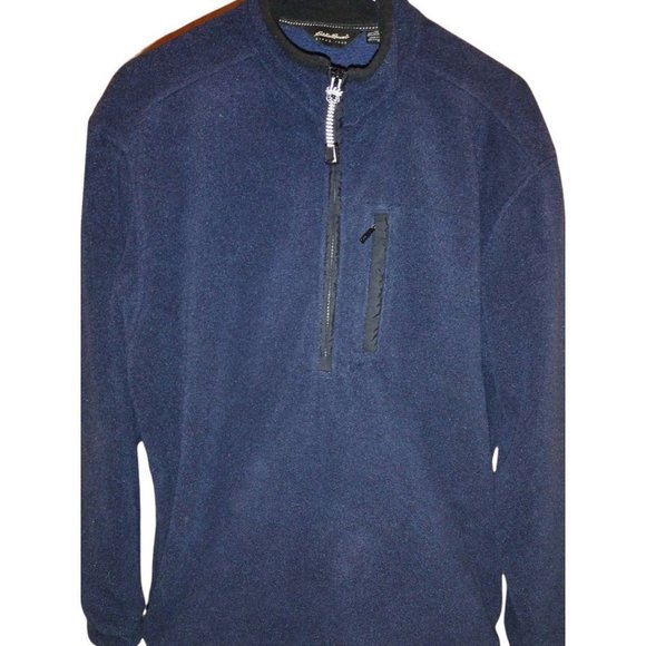 Eddie Bauer MEN'S pull on fleece SMALL - Picture 4 of 4